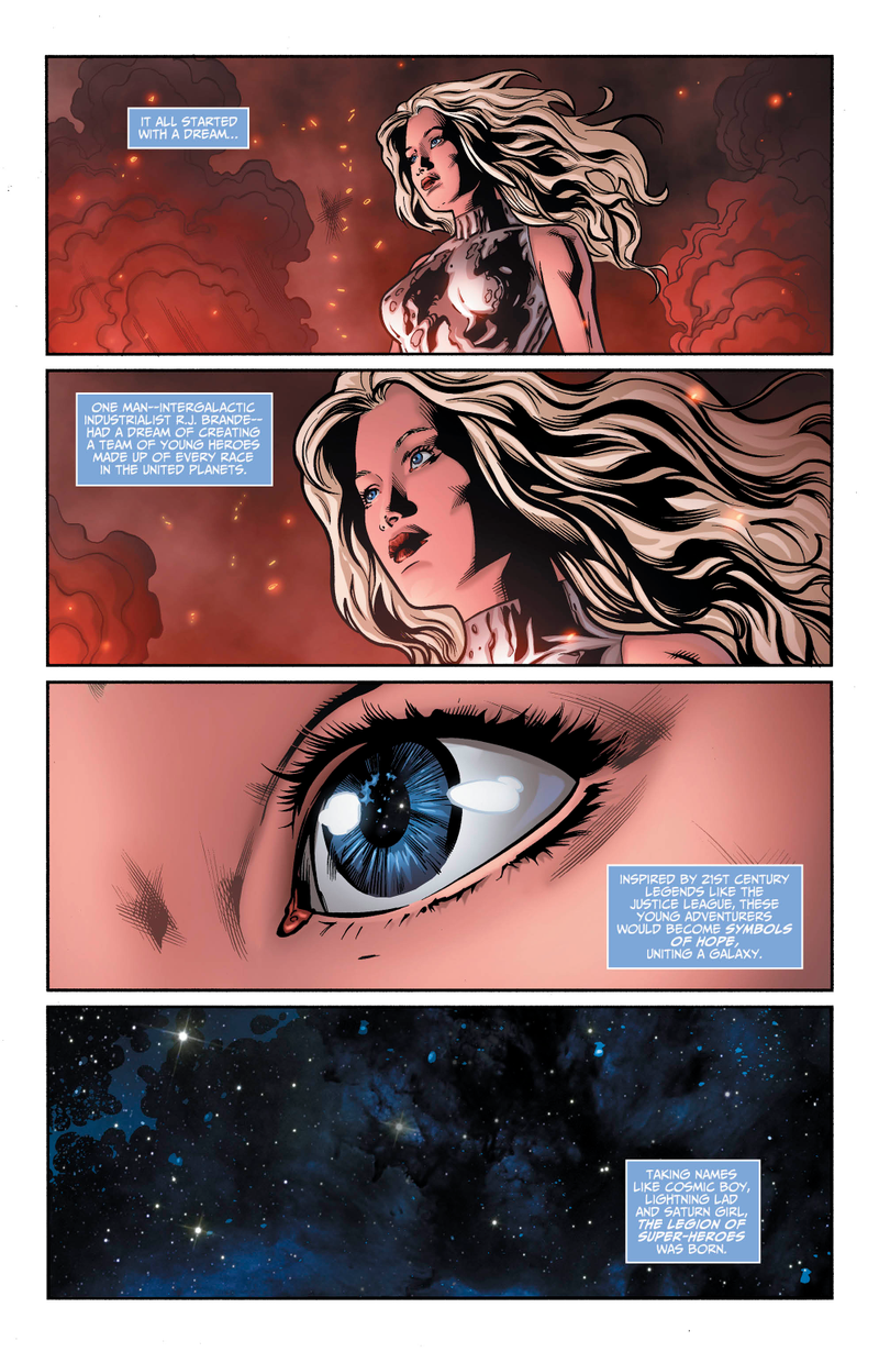 Illustration for article titled Exclusive DC preview: Justice League United #8 wipes out The Legion Of Superheroes